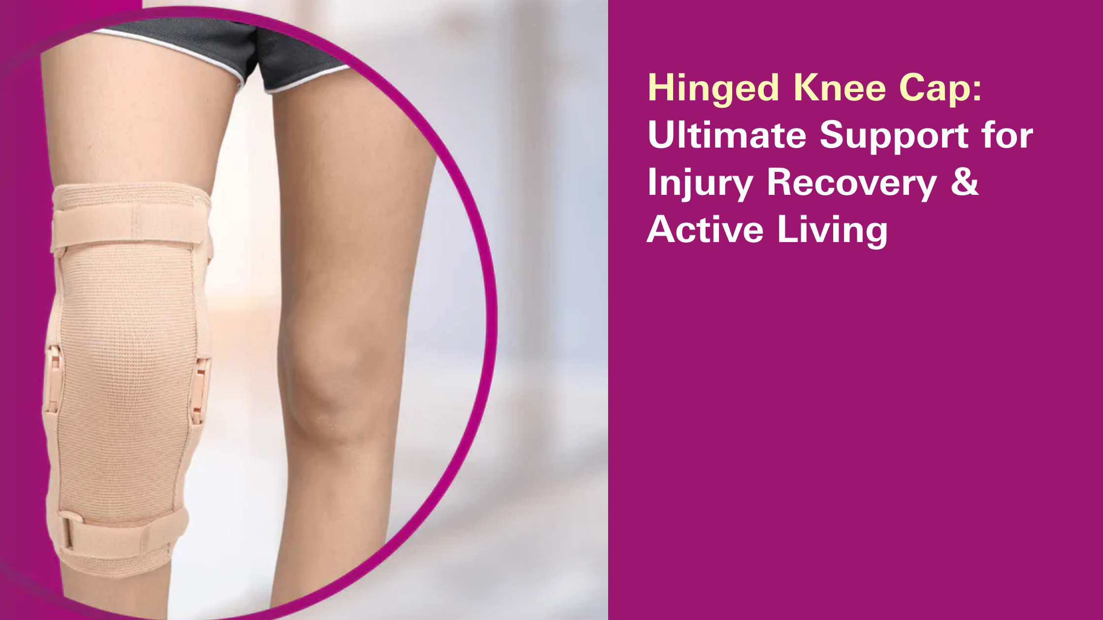 Hinged Knee Cap: Ultimate Support for Injury Recovery & Active Living
