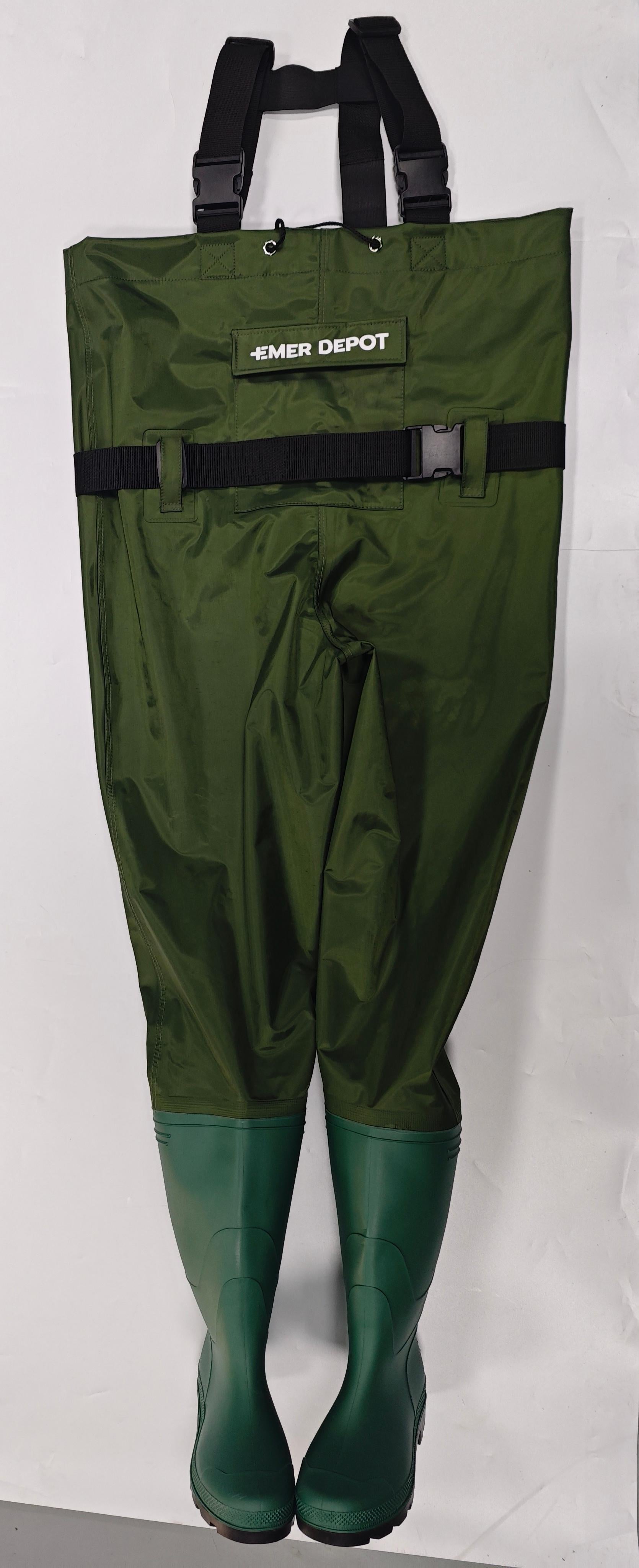 Waterproof Bootfoot Chest Waders Foxelli Waders TideWe Bootfoot