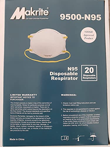 Makrite 9500 N95 respirator (delivery across India)
