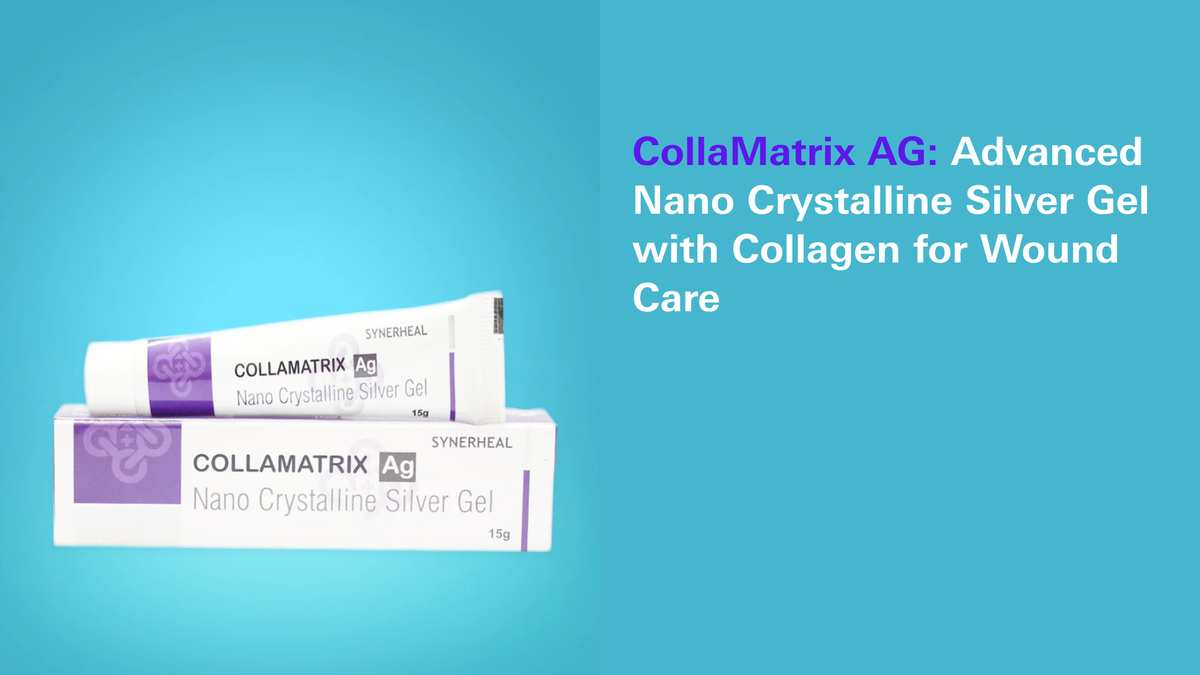 CollaMatrix AG: Advanced Nano Crystalline Silver Gel with Collagen for Wound Care