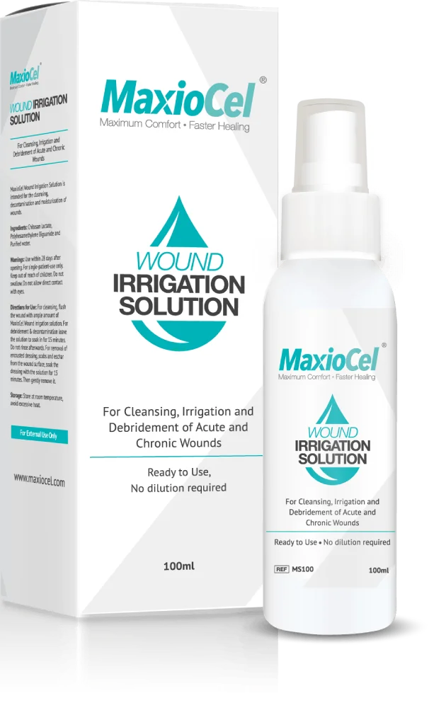 MaxioCel Wound Irrigation spray