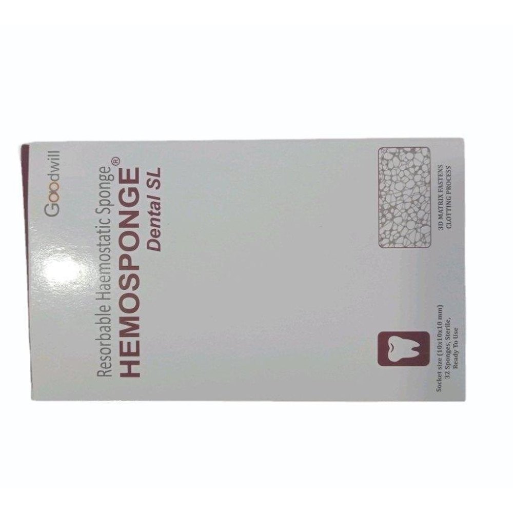 Hemosponge dental SL 10x10x10mm