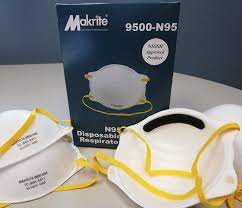 Makrite 9500 N95 respirator (delivery across India)