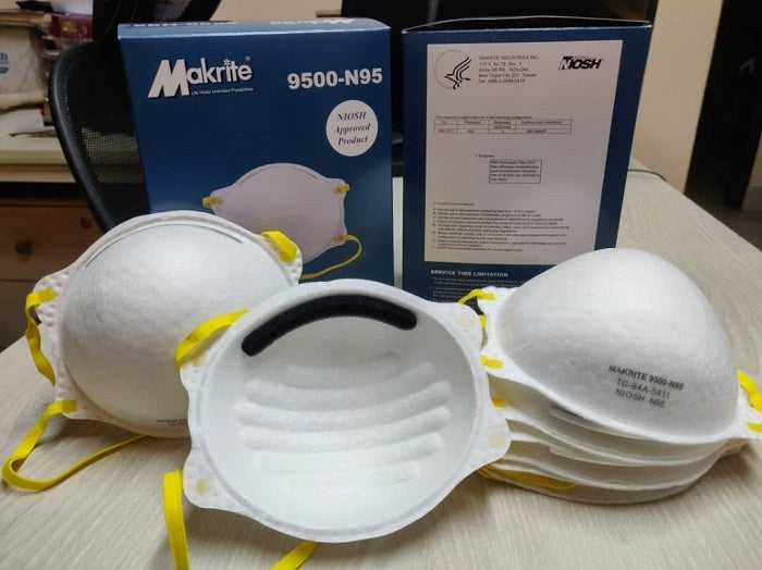 Makrite 9500 N95 respirator (delivery across India)