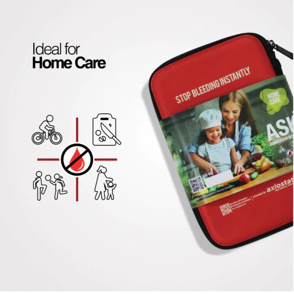 ASK+ Advanced Stop Bleeding Home Care Kit (Shipping across India)