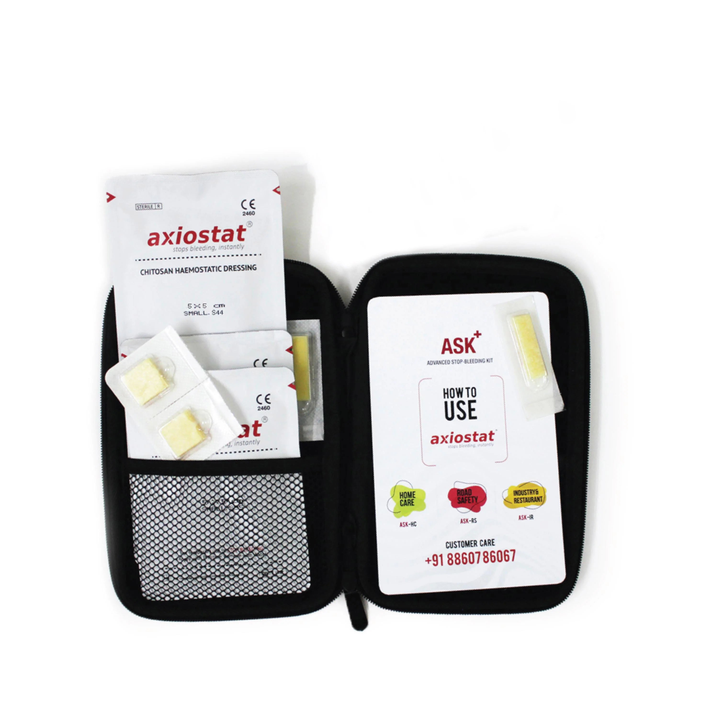 ASK+ Advanced Stop Bleeding Road Safety Kit