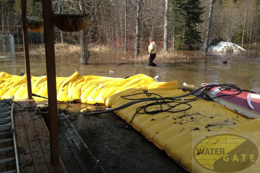 Flood Control - Water Gate Barriers Instant Protection